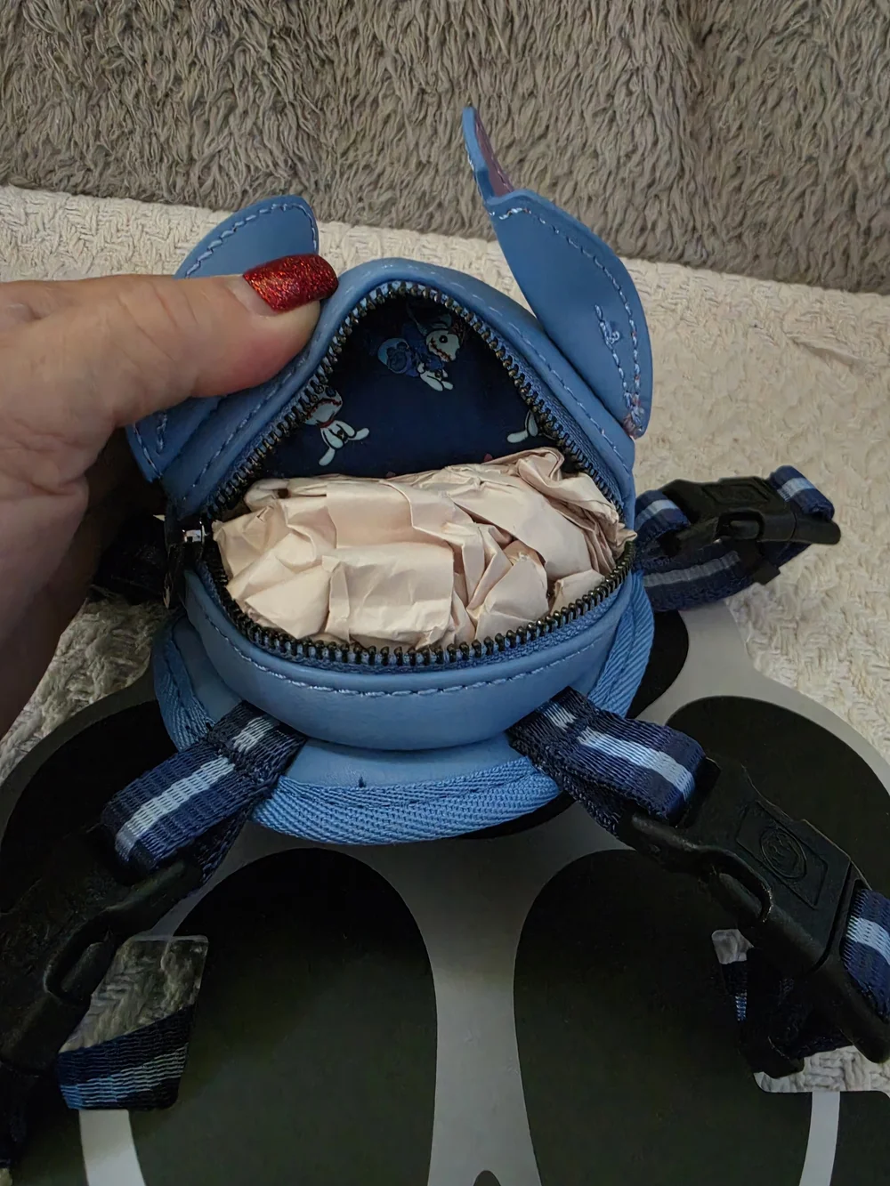 Pets Disney Stitch Cosplay Mini Backpack Dog Harness